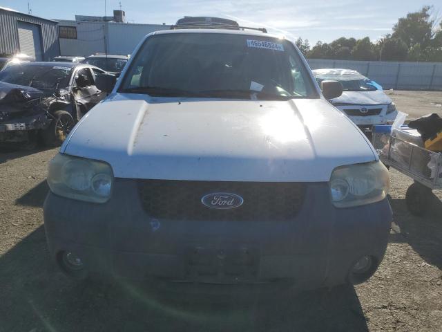 1FMYU93186KC93736 - 2006 FORD ESCAPE XLT WHITE photo 5