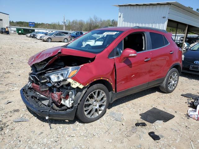 KL4CJ1SB7HB114537 - 2017 BUICK ENCORE SPORT TOURING RED photo 1