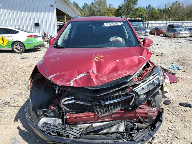 KL4CJ1SB7HB114537 - 2017 BUICK ENCORE SPORT TOURING RED photo 5