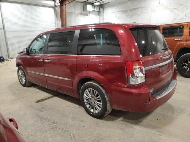 2C4RC1CG1GR120015 - 2016 CHRYSLER TOWN & COU TOURING L MAROON photo 2