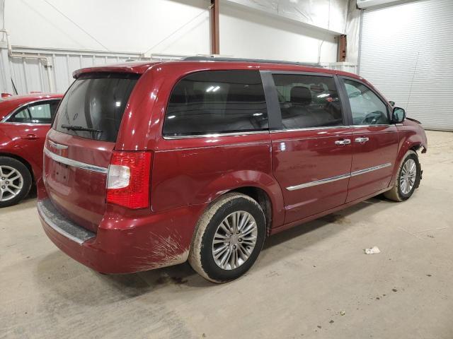 2C4RC1CG1GR120015 - 2016 CHRYSLER TOWN & COU TOURING L MAROON photo 3