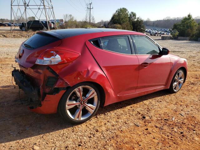 KMHTC6AD5HU319340 - 2017 HYUNDAI VELOSTER RED photo 3