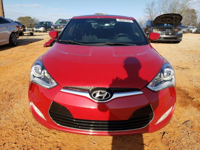 KMHTC6AD5HU319340 - 2017 HYUNDAI VELOSTER RED photo 5