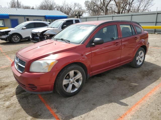 1B3CB4HA5AD592213 - 2010 DODGE CALIBER SXT BURGUNDY photo 1