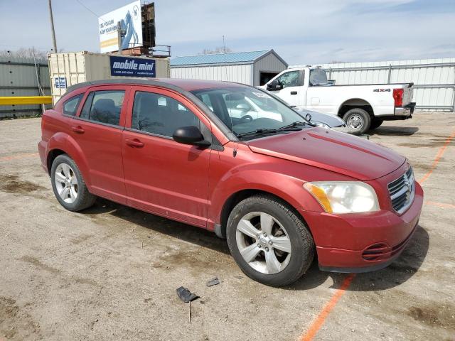 1B3CB4HA5AD592213 - 2010 DODGE CALIBER SXT BURGUNDY photo 4