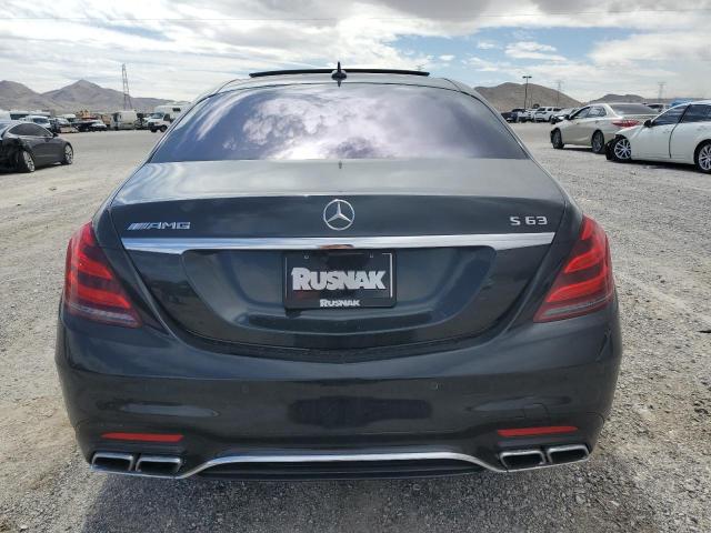 WDDUG8JB5KA461595 - 2019 MERCEDES-BENZ S 63 AMG 4MATIC BLACK photo 6