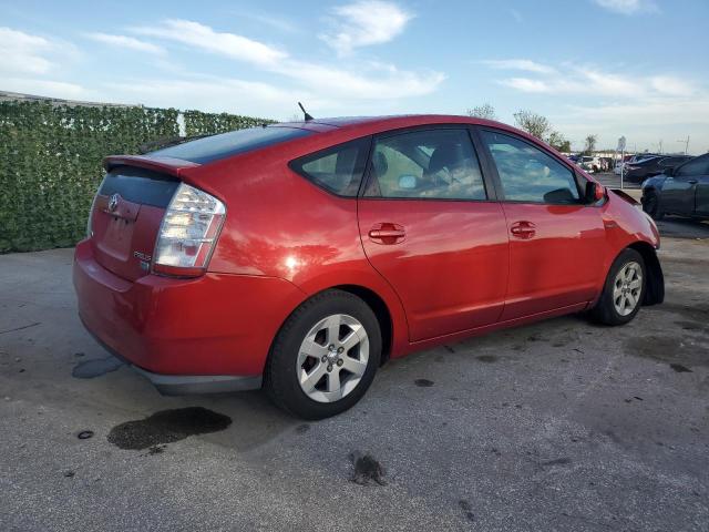 JTDKB20U377643512 - 2007 TOYOTA PRIUS RED photo 3