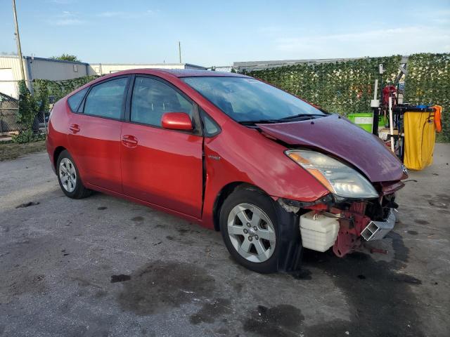 JTDKB20U377643512 - 2007 TOYOTA PRIUS RED photo 4