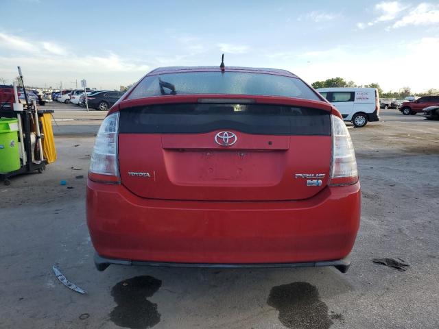 JTDKB20U377643512 - 2007 TOYOTA PRIUS RED photo 6