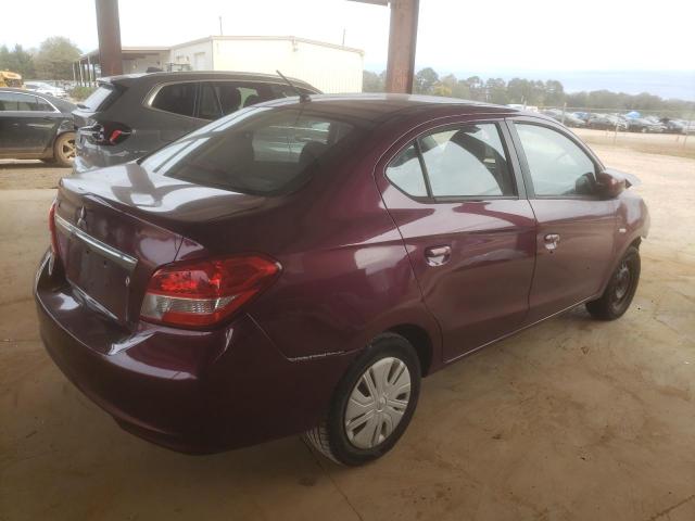 ML32F3FJ3HH002270 - 2017 MITSUBISHI MIRAGE G4 ES BURGUNDY photo 4