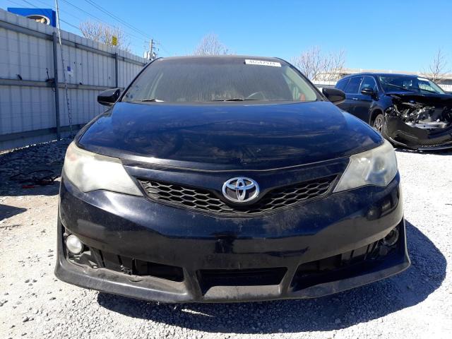 4T1BF1FK4EU329799 - 2014 TOYOTA CAMRY L BLACK photo 5