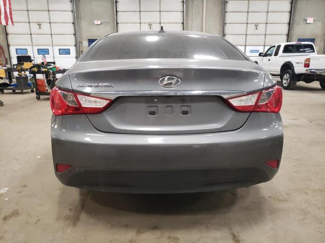 5NPEB4AC3EH864034 - 2014 HYUNDAI SONATA GLS GRAY photo 6