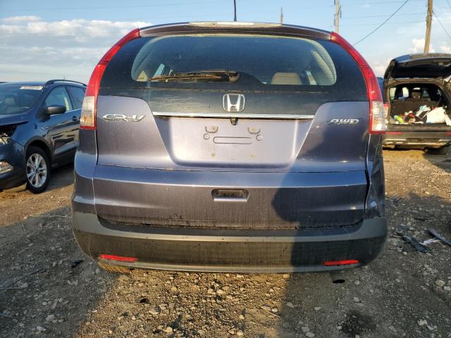 2HKRM4H33DH683113 - 2013 HONDA CR-V LX BLUE photo 6