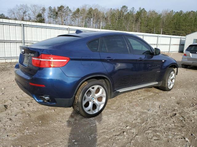 5UXFG2C51BLX08461 - 2011 BMW X6 XDRIVE35I BLUE photo 3