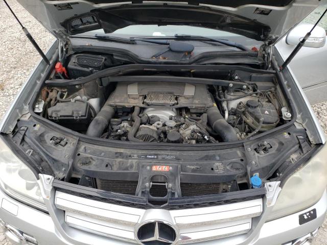 4JGBF71E27A152257 - 2007 MERCEDES-BENZ GL 450 4MATIC SILVER photo 12