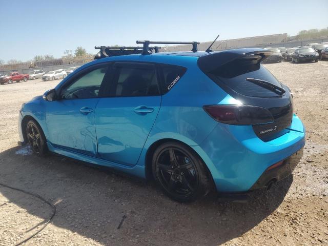 JM1BL1H36A1281348 - 2010 MAZDA SPEED 3 BLUE photo 2