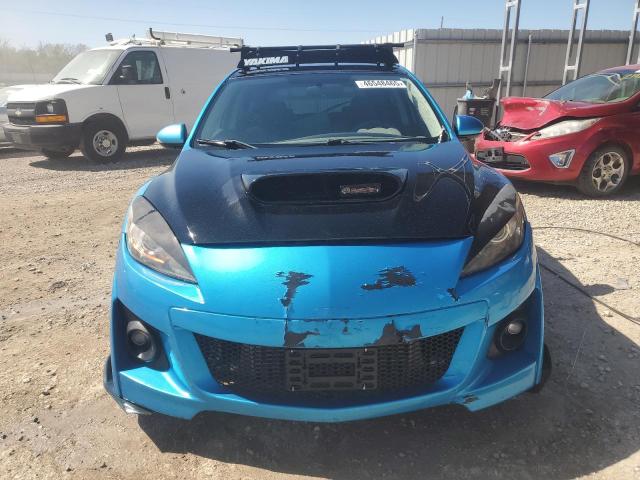 JM1BL1H36A1281348 - 2010 MAZDA SPEED 3 BLUE photo 5