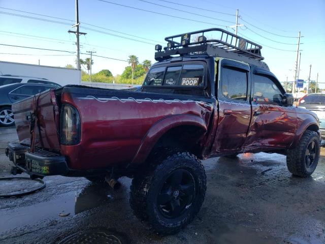 5TEGN92N13Z237324 - 2003 TOYOTA TACOMA DOUBLE CAB PRERUNNER RED photo 3