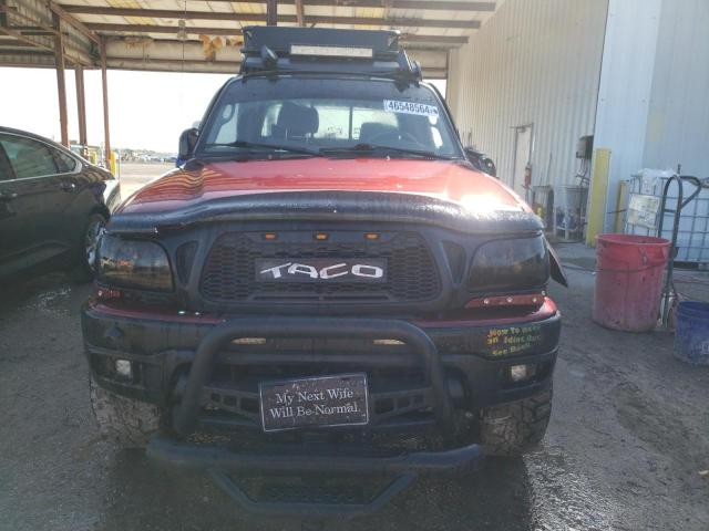 5TEGN92N13Z237324 - 2003 TOYOTA TACOMA DOUBLE CAB PRERUNNER RED photo 5