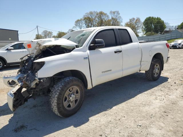 5TFRT54148X022486 - 2008 TOYOTA TUNDRA DOUBLE CAB WHITE photo 1