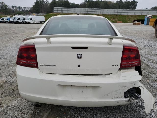 2B3KA33G08H224121 - 2008 DODGE CHARGER SXT WHITE photo 6