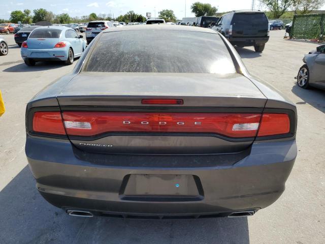 2C3CDXBGXEH245383 - 2014 DODGE CHARGER SE GRAY photo 6