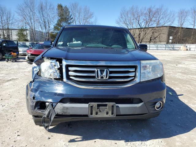 5FNYF4H99CB057007 - 2012 HONDA PILOT TOURING BLUE photo 5