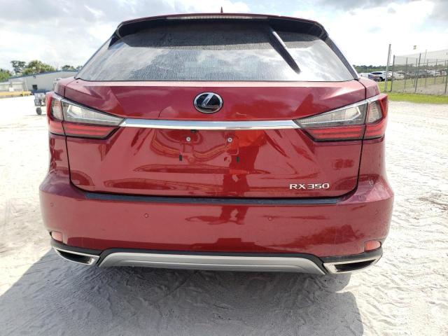 2T2HZMAAXMC192249 - 2021 LEXUS RX 350 MAROON photo 6