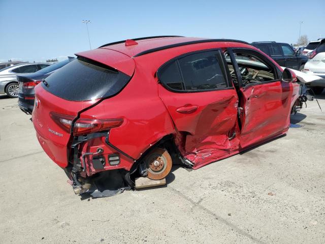 ZASFAKPN4J7B63920 - 2018 ALFA ROMEO STELVIO SPORT أحمر صورة 3