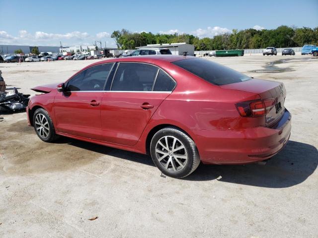 3VWDB7AJ7HM377717 - 2017 VOLKSWAGEN JETTA SE RED photo 2