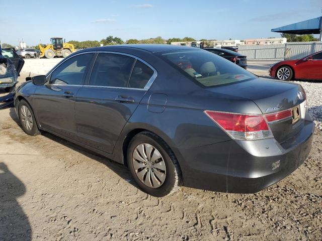 1HGCP2F30BA068660 - 2011 HONDA ACCORD LX GRAY photo 2