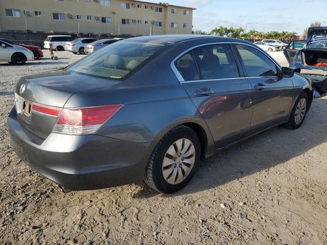 1HGCP2F30BA068660 - 2011 HONDA ACCORD LX GRAY photo 3