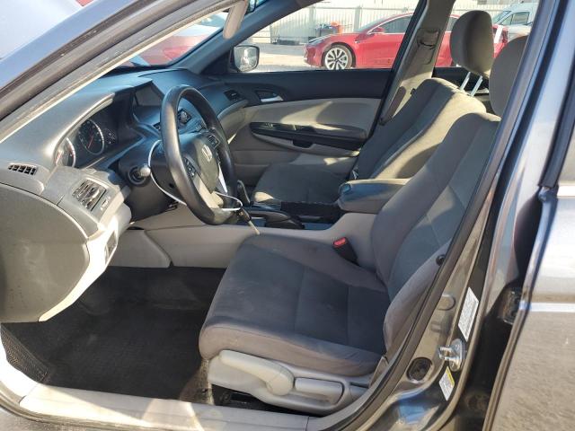 1HGCP2F30BA068660 - 2011 HONDA ACCORD LX GRAY photo 7