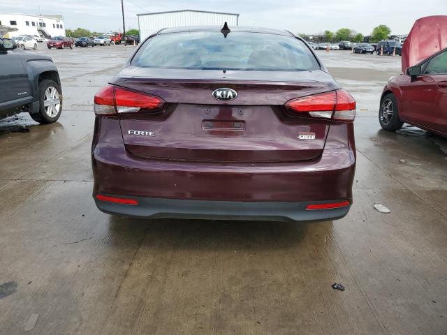 3KPFK4A77HE145885 - 2017 KIA FORTE LX PURPLE photo 6