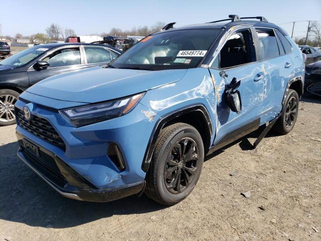 2T3E6RFV4RW053787 - 2024 TOYOTA RAV4 XSE BLUE photo 1