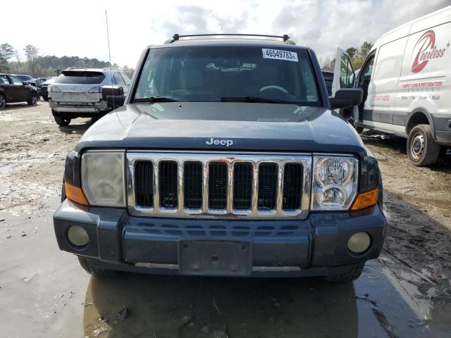 1J8HG58P27C573349 - 2007 JEEP COMMANDER LIMITED BLUE photo 5