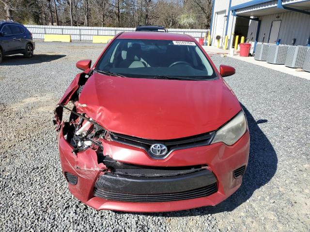 5YFBURHE1FP267793 - 2015 TOYOTA COROLLA L RED photo 5