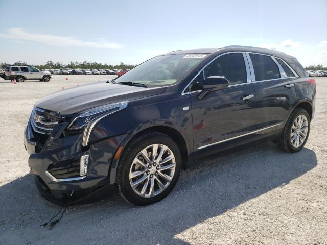 1GYKNGRS1JZ215675 - 2018 CADILLAC XT5 PLATINUM BLUE photo 1