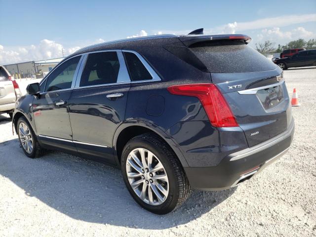 1GYKNGRS1JZ215675 - 2018 CADILLAC XT5 PLATINUM BLUE photo 2