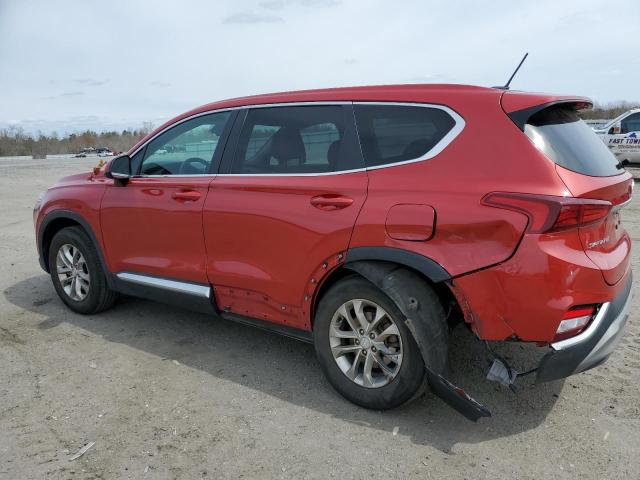 5NMS2CAD2KH017939 - 2019 HYUNDAI SANTA FE SE RED photo 2