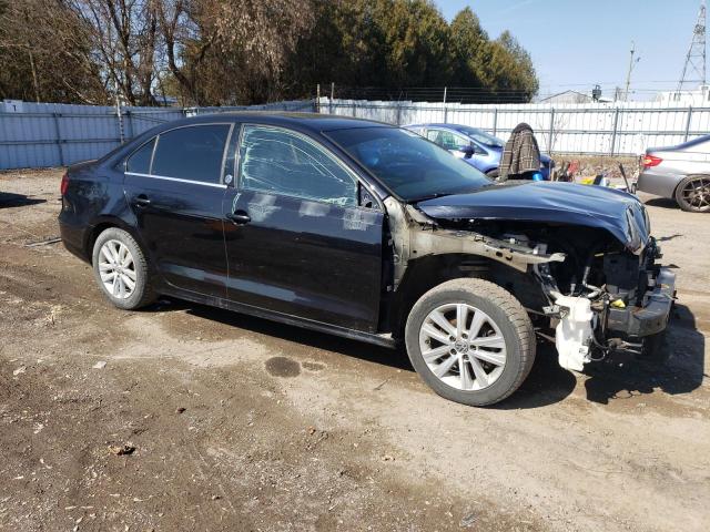 3VWDB7AJ9HM302520 - 2017 VOLKSWAGEN JETTA SE BLACK photo 4