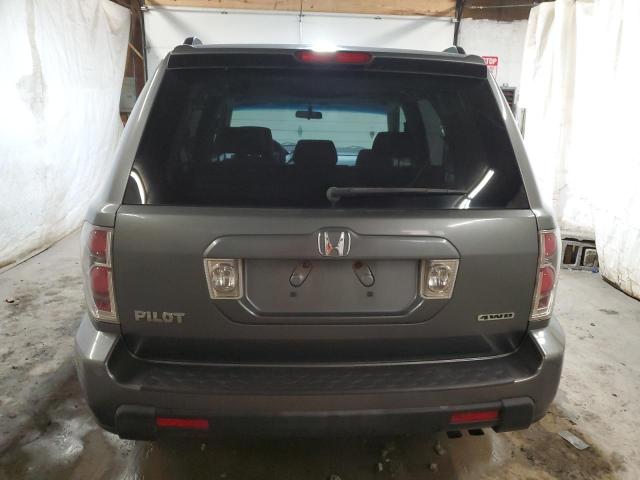 5FNYF18418B008541 - 2008 HONDA PILOT EX GRAY photo 6