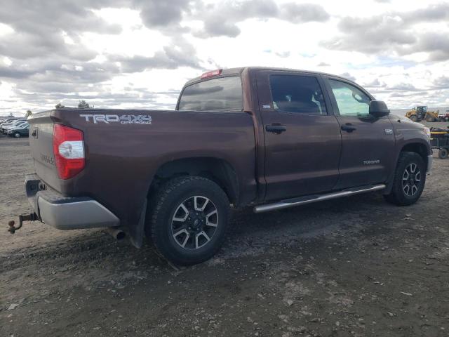 5TFDY5F15HX655099 - 2017 TOYOTA TUNDRA CREWMAX SR5 BROWN photo 3