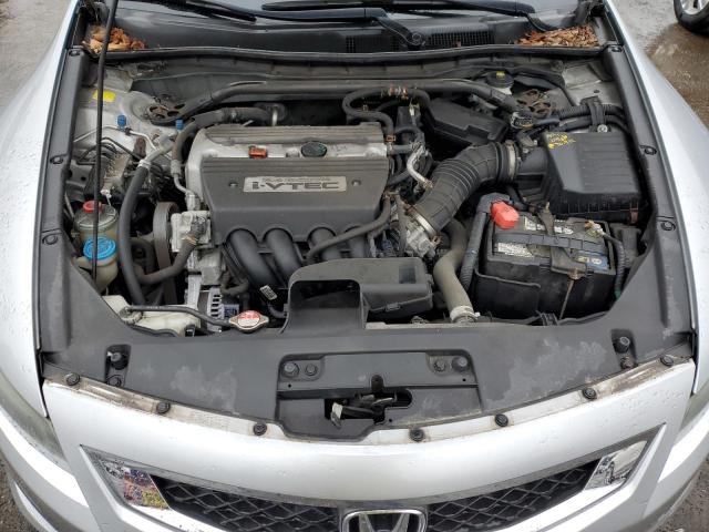 1HGCS12819A012652 - 2009 HONDA ACCORD EXL SILVER photo 11