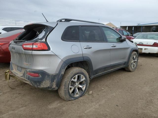1C4PJMBS7FW786998 - 2015 JEEP CHEROKEE TRAILHAWK GRAY photo 3