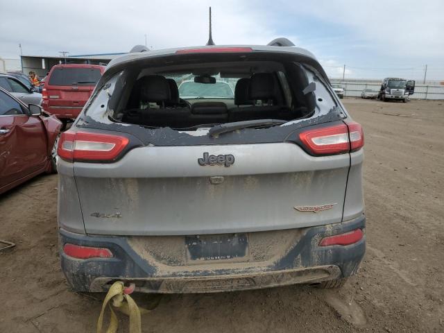 1C4PJMBS7FW786998 - 2015 JEEP CHEROKEE TRAILHAWK GRAY photo 6