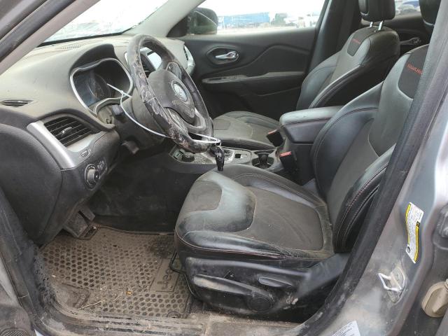 1C4PJMBS7FW786998 - 2015 JEEP CHEROKEE TRAILHAWK GRAY photo 7