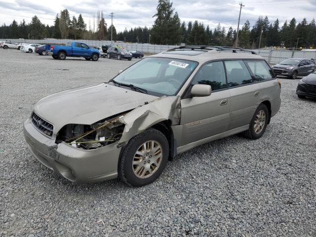 4S3BH896537624279 - 2003 SUBARU LEGACY OUTBACK H6 3.0 VDC TAN photo 1