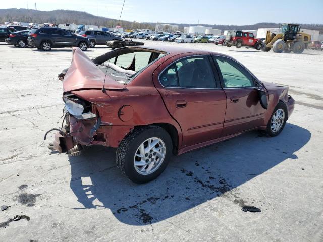 1G2NE52F23C289430 - 2003 PONTIAC GRAND AM SE MAROON photo 3