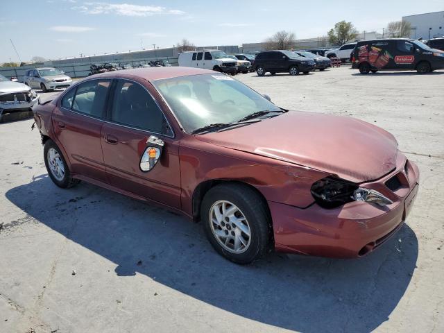 1G2NE52F23C289430 - 2003 PONTIAC GRAND AM SE MAROON photo 4